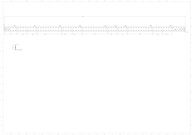 Module 2X72 LED 2835J LIANNA 1119mm technical-drawing